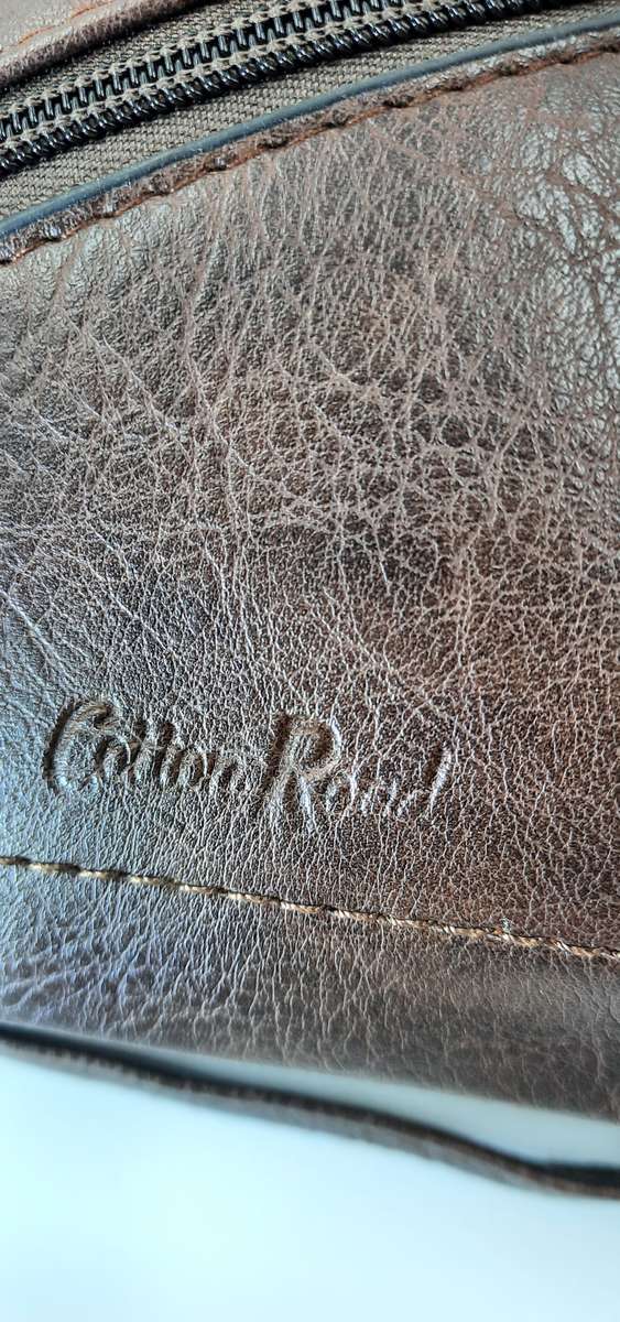 COTTON ROAD SLING BAG## DARK BROWN##NICE##