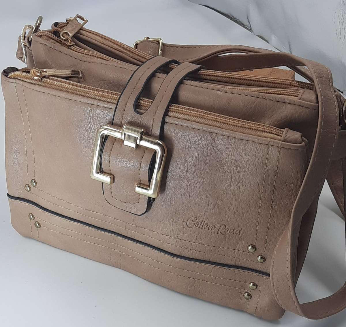 COTTON ROAD SLING BAG IN LIGHT PINK!