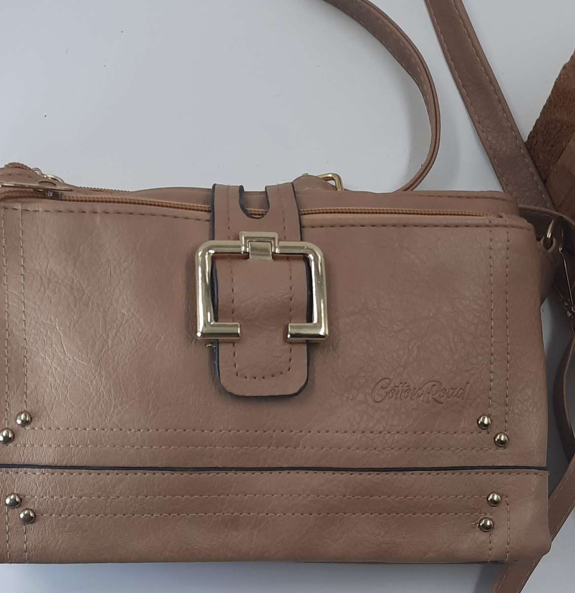 COTTON ROAD SLING BAG IN LIGHT PINK!