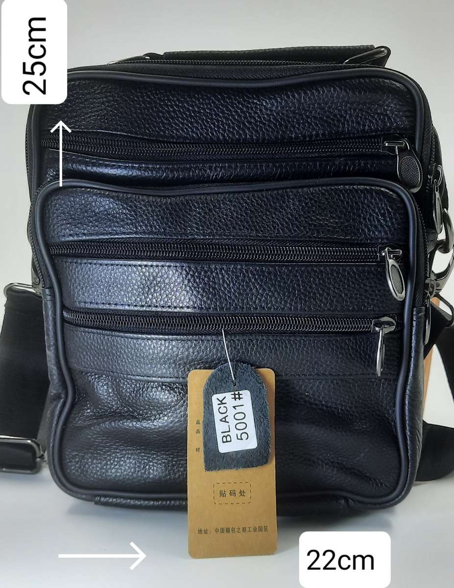 Leather Unisex Crossbody Shoulder Bag