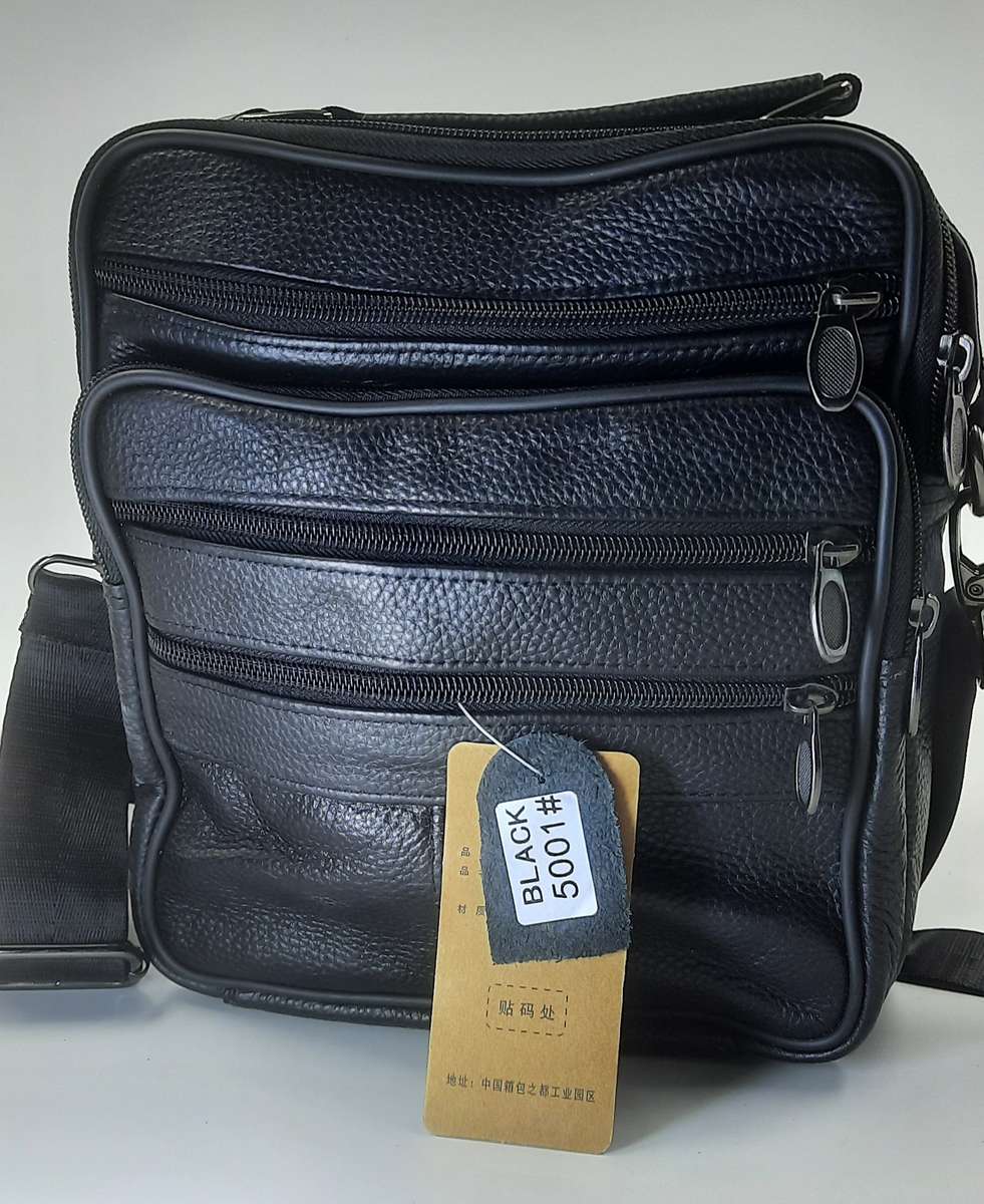 Leather Unisex Crossbody Shoulder Bag