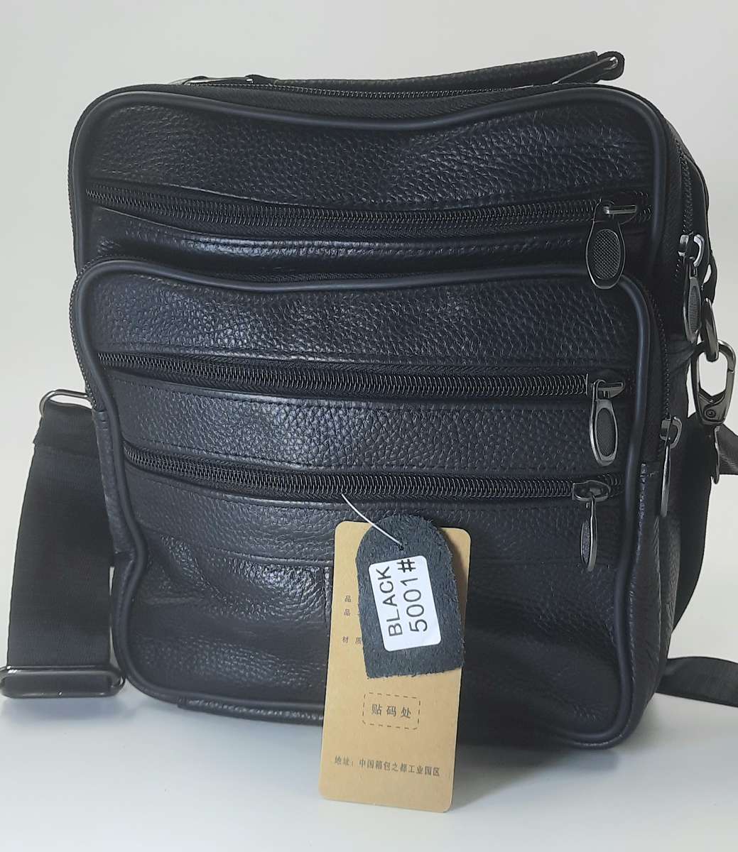 Leather Unisex Crossbody Shoulder Bag