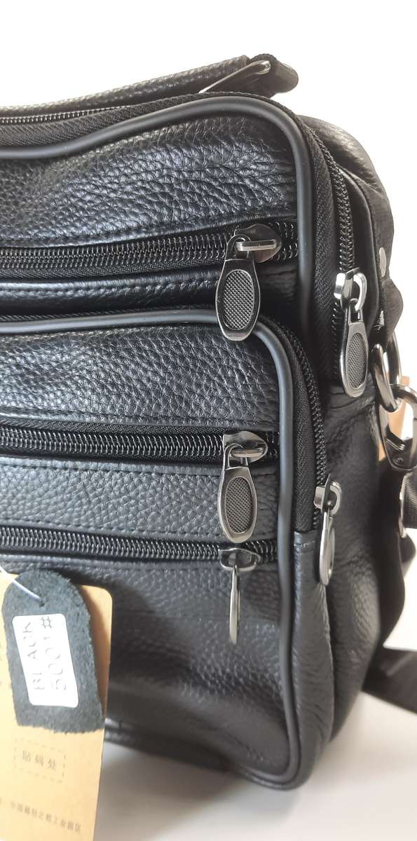 Leather Unisex Crossbody Shoulder Bag