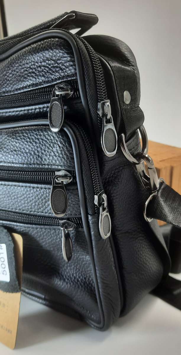 Leather Unisex Crossbody Shoulder Bag