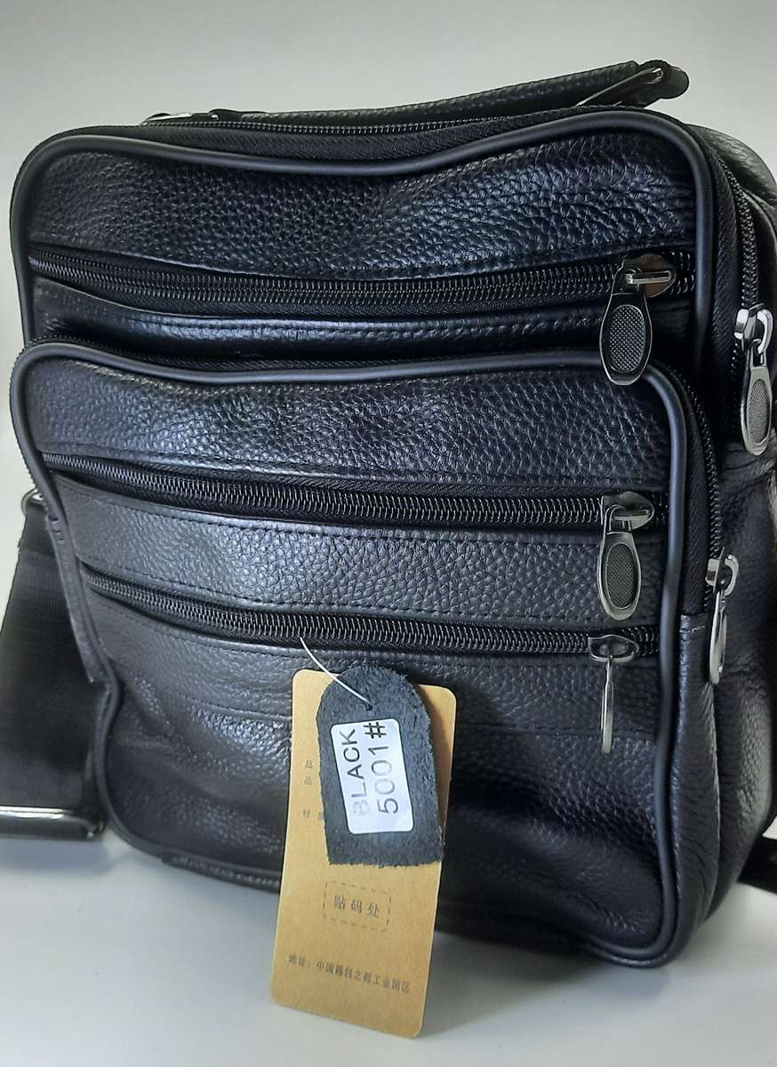 Leather Unisex Crossbody Shoulder Bag