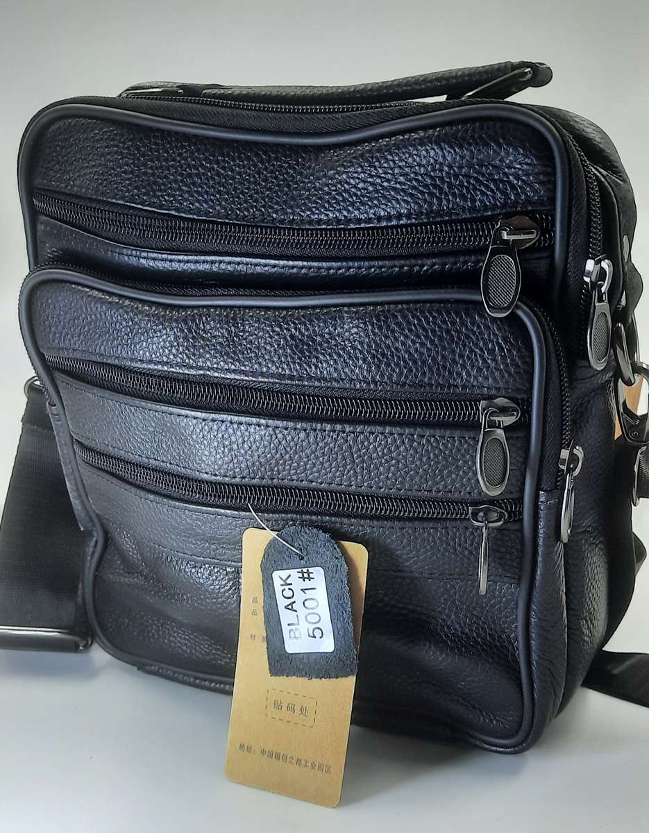 Leather Unisex Crossbody Shoulder Bag