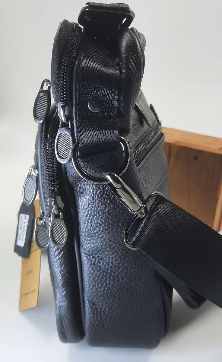 Leather Unisex Crossbody Shoulder Bag