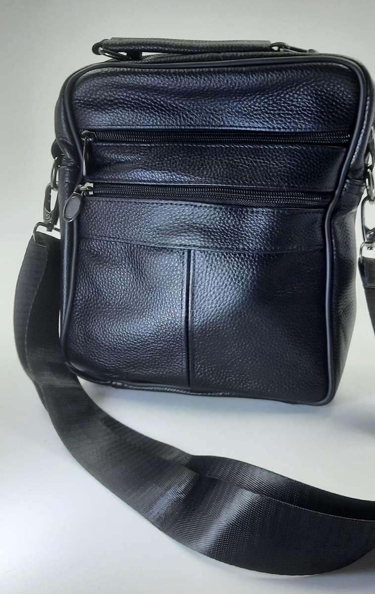 Leather Unisex Crossbody Shoulder Bag