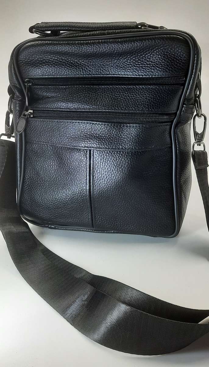 Leather Unisex Crossbody Shoulder Bag