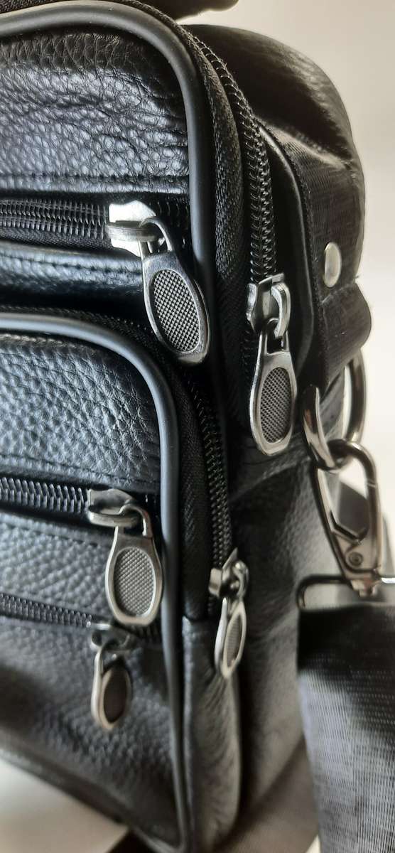 Leather Unisex Crossbody Shoulder Bag