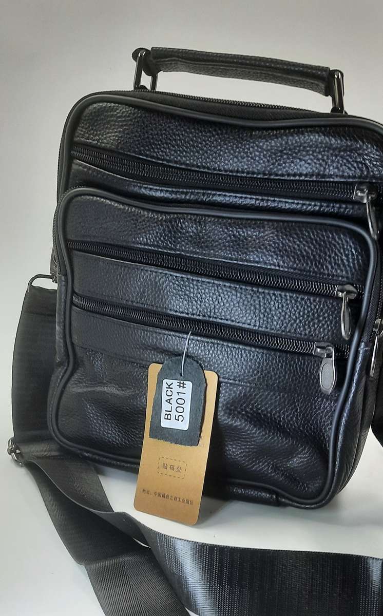 Leather Unisex Crossbody Shoulder Bag