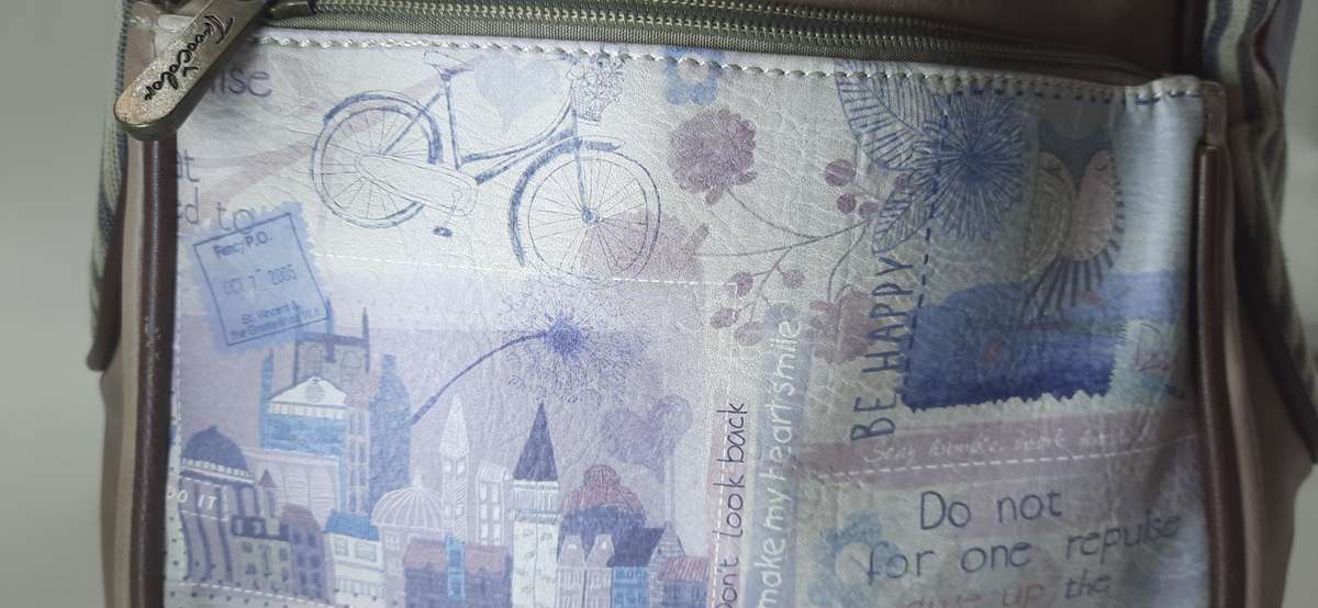 Backpack in dusty pink or light beige! TROOCOLOR(COTTON ROAD)Awesome bag!