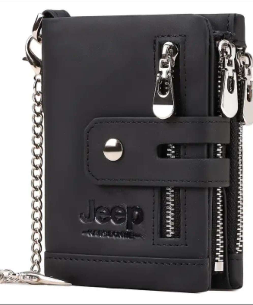 JEEP GENUINE LEATHER COWHIDE WALLET