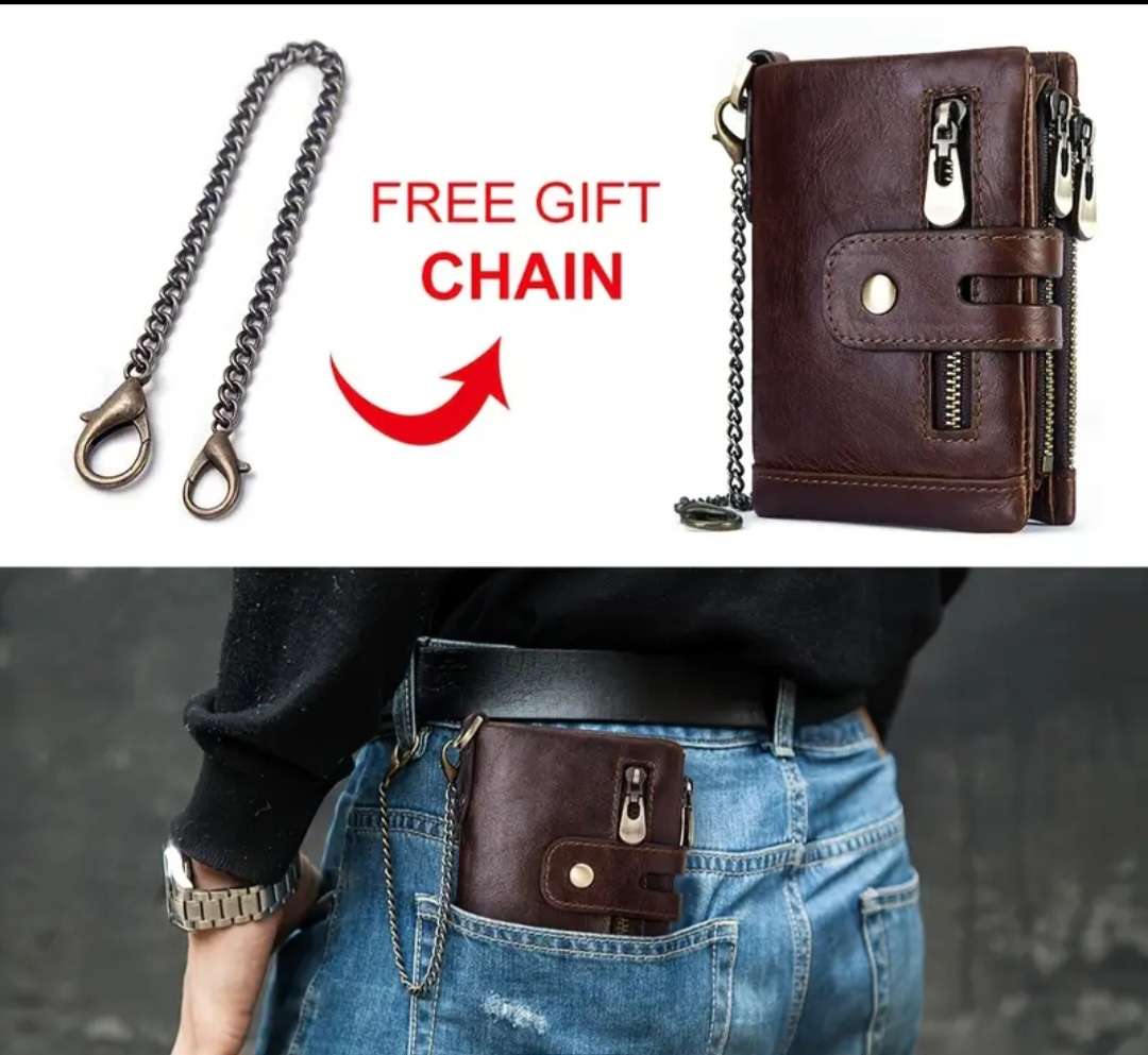 JEEP GENUINE LEATHER COWHIDE WALLET