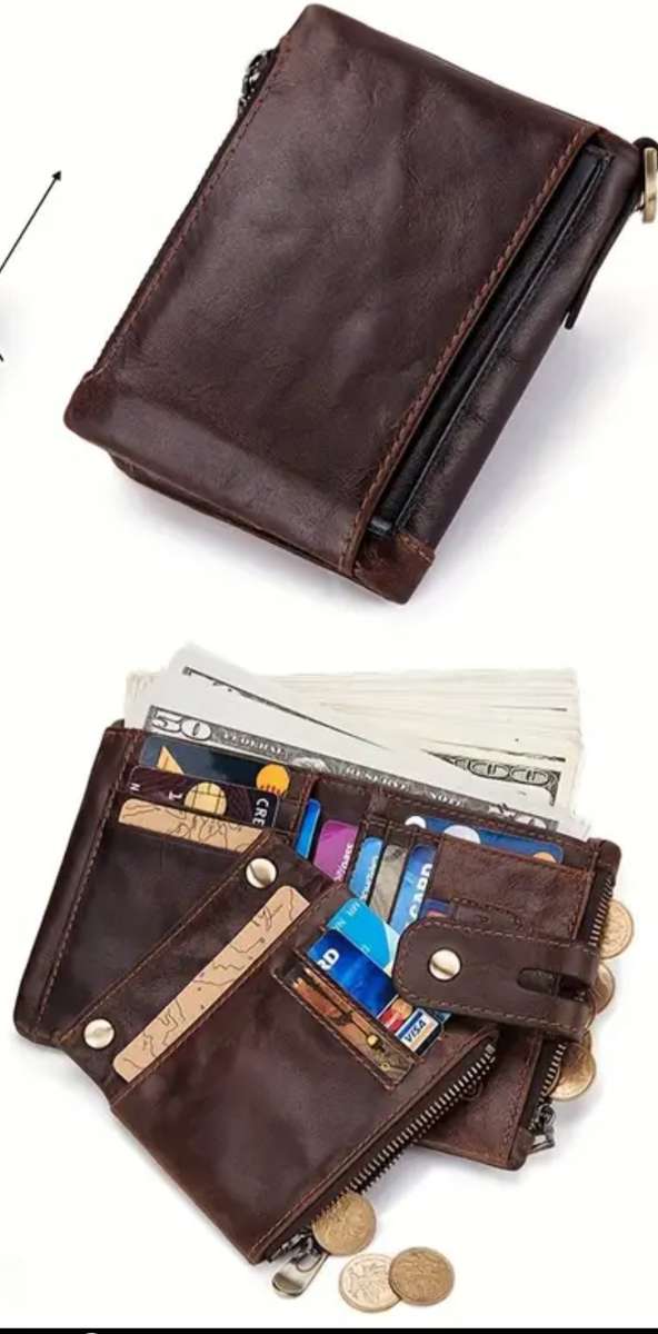 JEEP GENUINE LEATHER COWHIDE WALLET