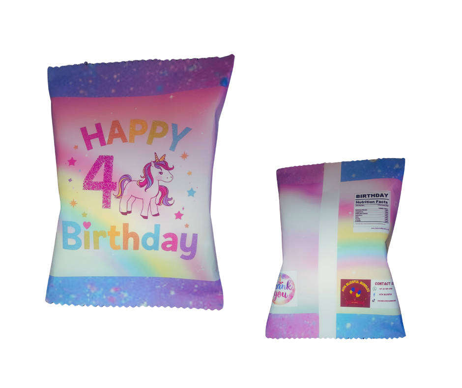 Party Chip Uncion Bag Birthday Pack 1 of 10 Bag