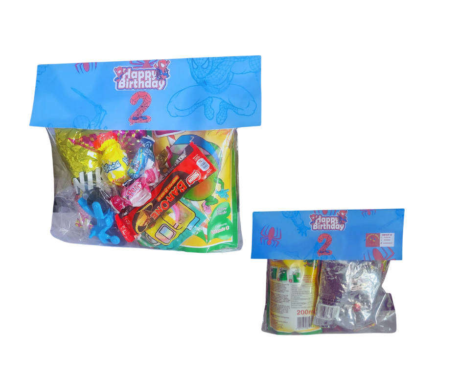 Party Pack spider man 3 Perfect for Birthdays | 12 Pre-Assembled Fun Packs