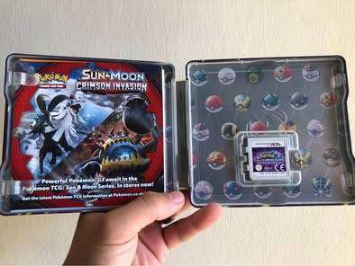 Pokémon Ultra Moon steelbook