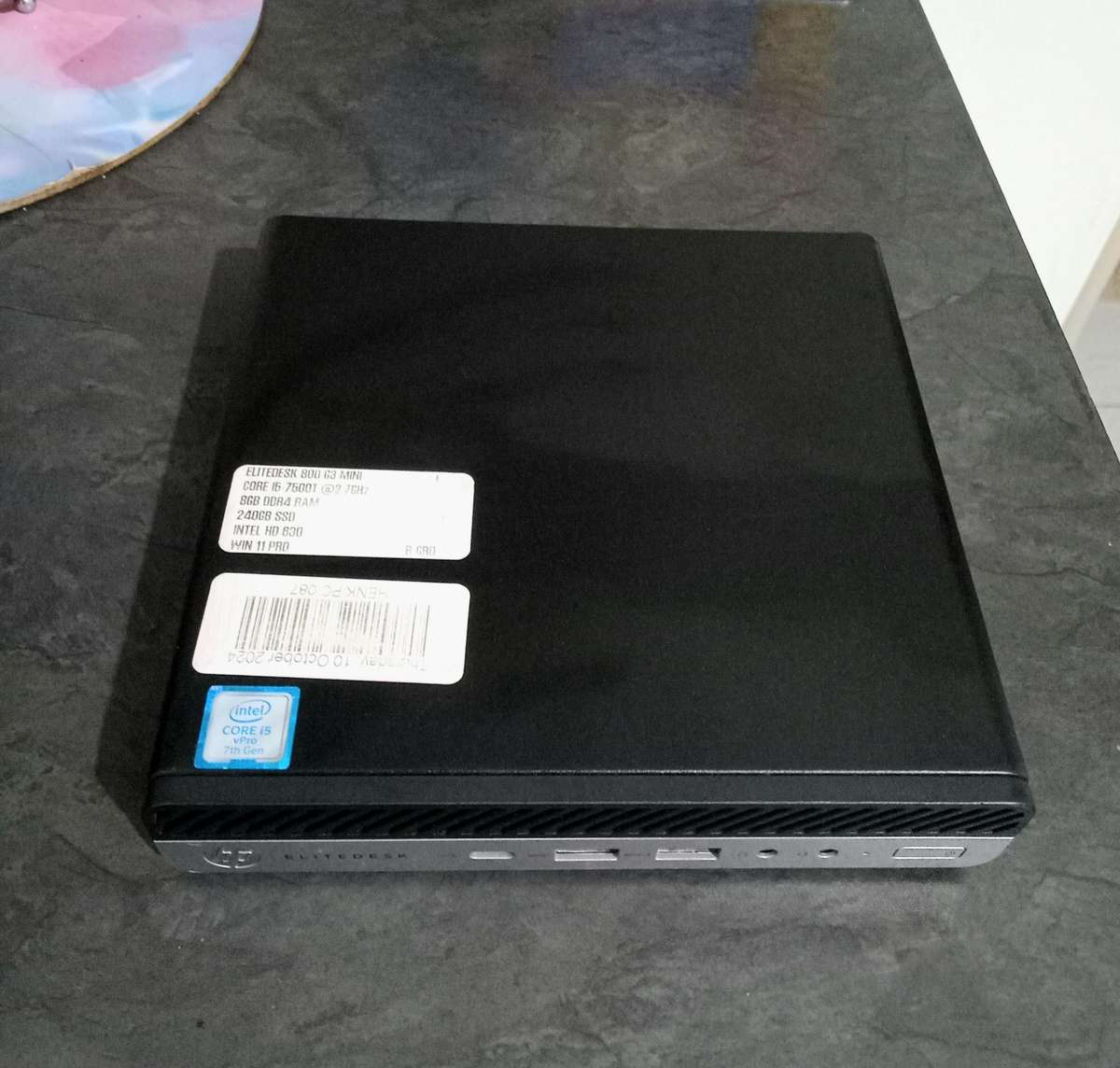 HP Elite Desk 800 mini 65w Core i5 desk computer