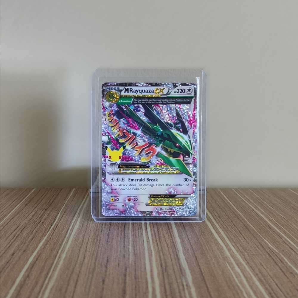 Pokémon: M Rayquaza EX Ultra Rare Holo #76/108 - Mint Condition | Celebrations Classic Set (2021)