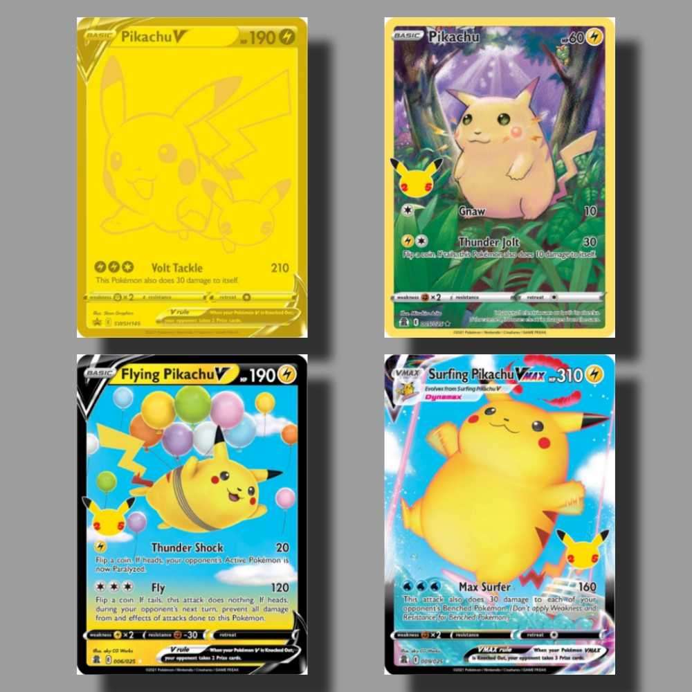 Pokémon Cards: Pikachu Bundle!
