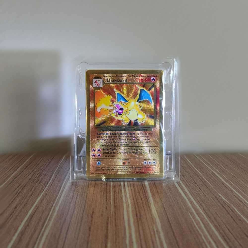 Pokémon: Charizard #4/102 - Gold Metal Card - Sealed | Celebrations Ultra-Premium Collection (2021)