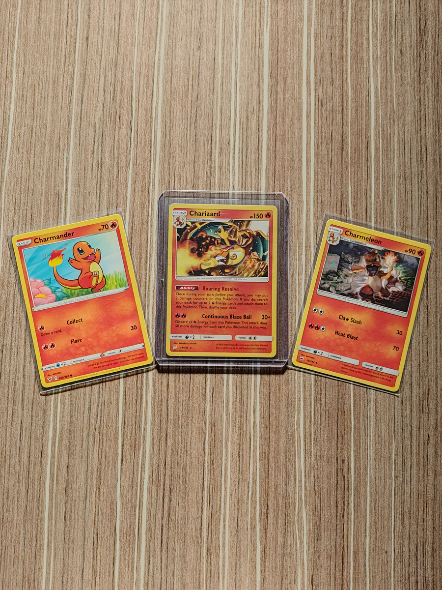 Pokémon: Charizard Regular Rare #14/181 - Mint Condition | Sun & Moon: Team Up (2019)