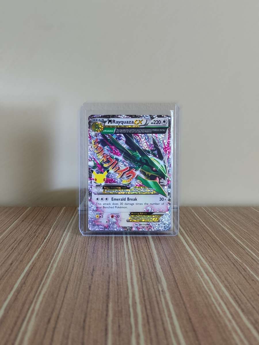 Pokémon: M Rayquaza EX Ultra Rare Holo #76/108 - Mint Condition | Celebrations Classic Set (2021)