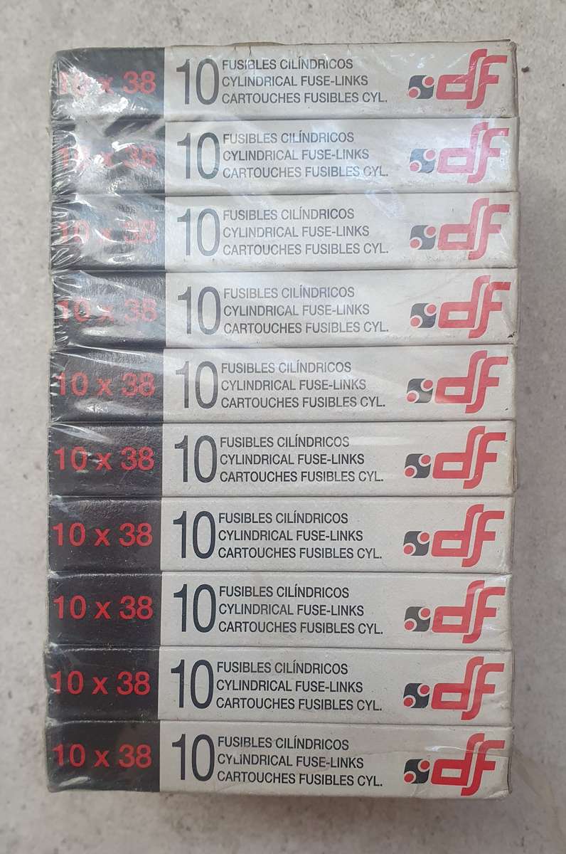 6A aM 10X38 CYLINDRICAL FUSE LINK (440006) (Packet of 100 fuses)