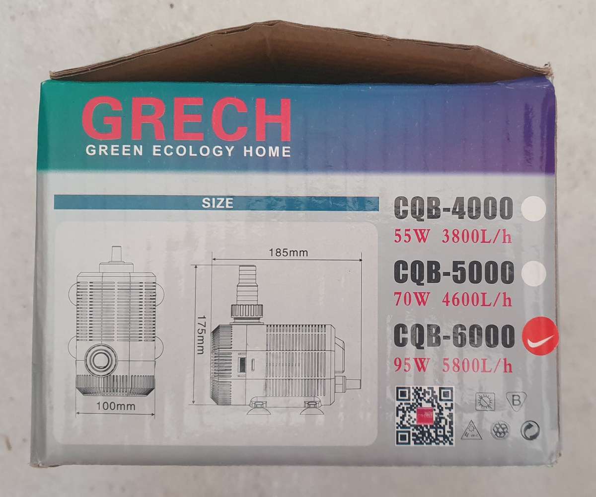 GRECH PUMP CQB-6000  5800 L/H 4.0m HEAD