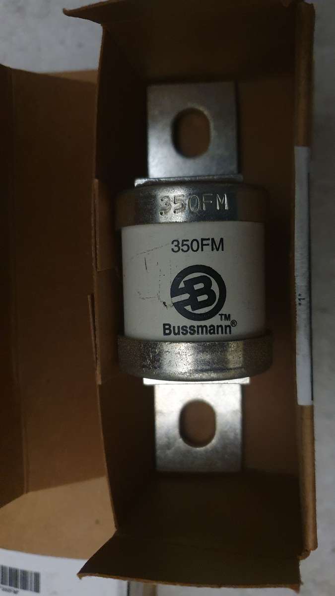 Bussmann 350FM Fast acting FF HRC power FM fuse, 350A