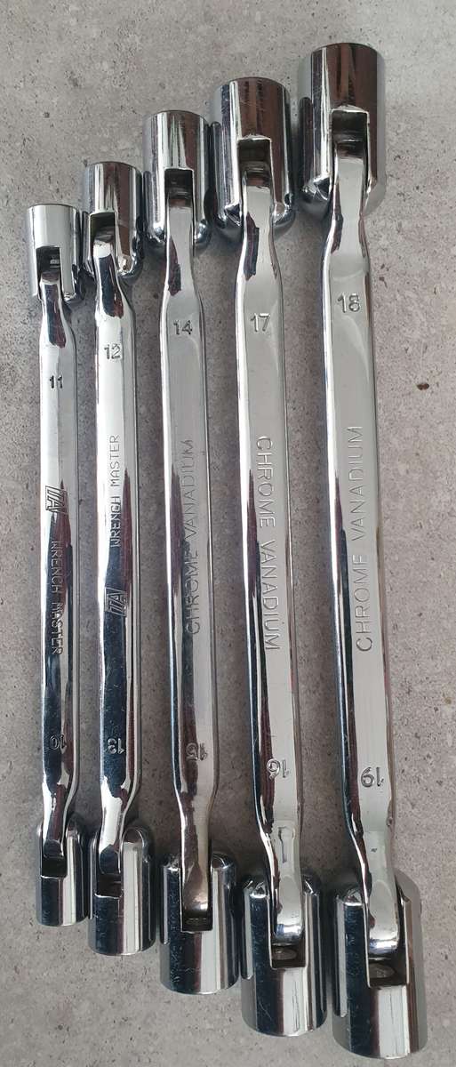 TA Wrench Master Double Flexible Socket Wrench 5 Piece Set