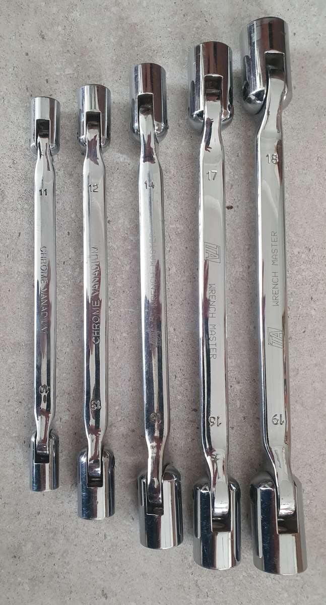 TA Wrench Master Double Flexible Socket Wrench 5 Piece Set