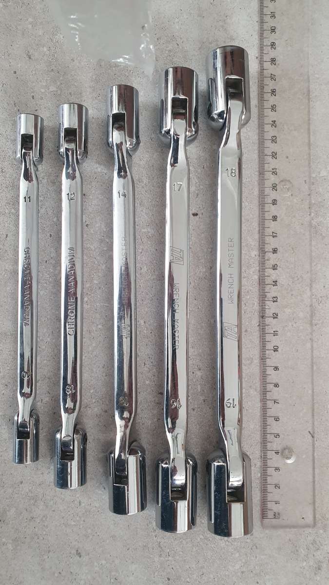 TA Wrench Master Double Flexible Socket Wrench 5 Piece Set