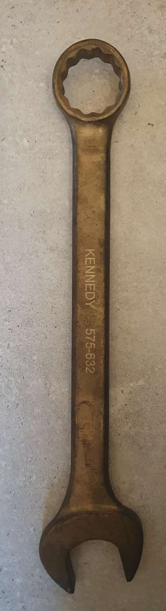 32mm non spark combi spanner. Kennedy 575-632