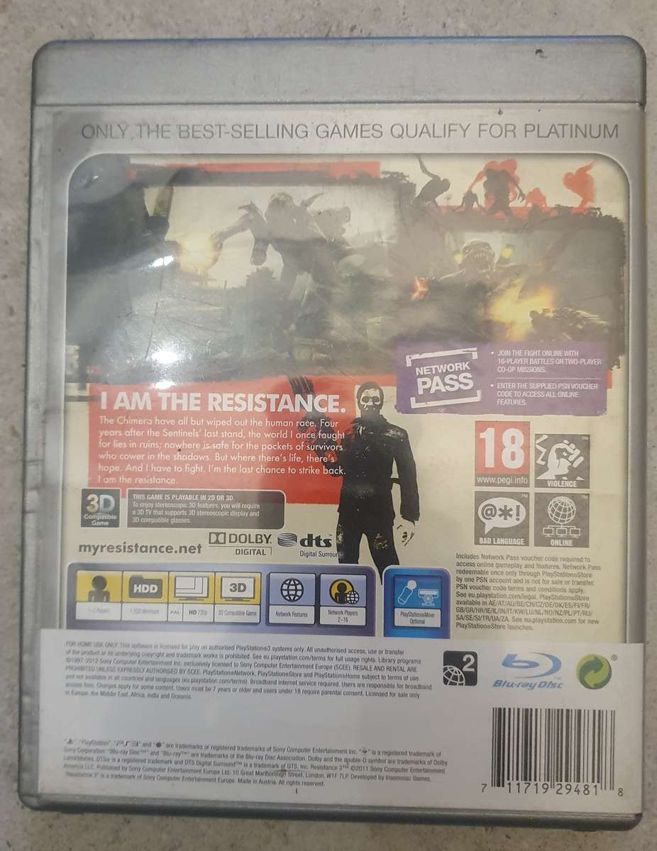 Resistance 3 - Playstation 3
