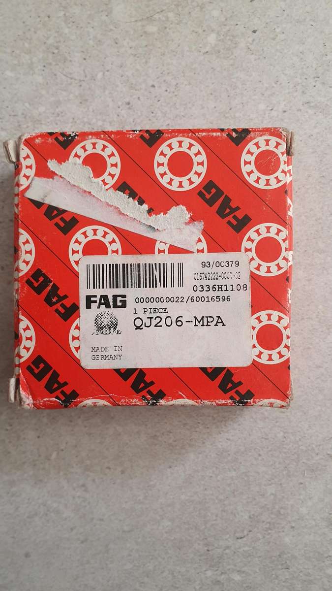 QJ 206 MPA ANGULAR CONTACT BALL BRG 4 POINT CONT BRASS CN P0 30X62X16MM