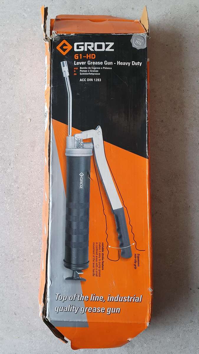 GROZ Grease Gun Lever Action