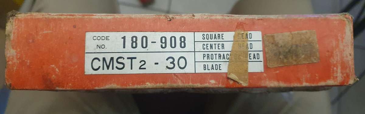 Mitutoyo Combination Square Set