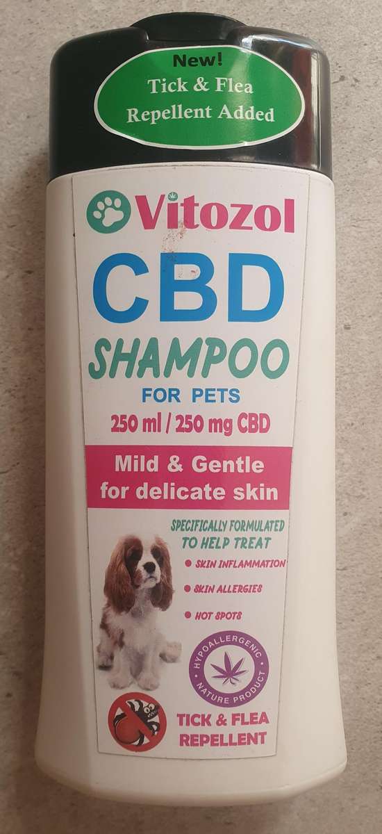 Vitozol CBD Shampoo for Pets 250mg CBD 250ml