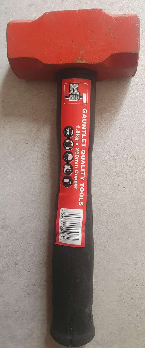 GAUNTLET COPPER HAMMER, 1.8KG * 250MM