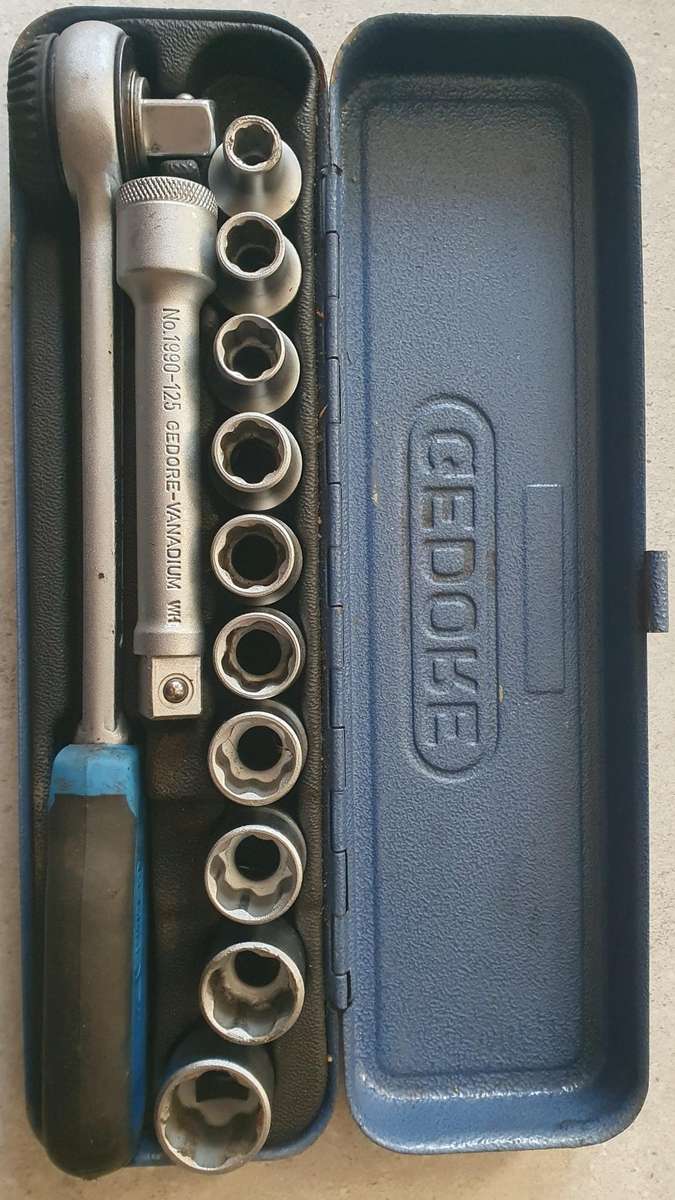 GEDORE - C19 KMZ Socket Set 1/2"