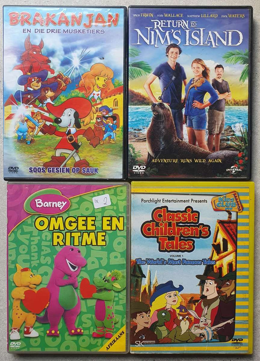 Children's DVD's * 12
