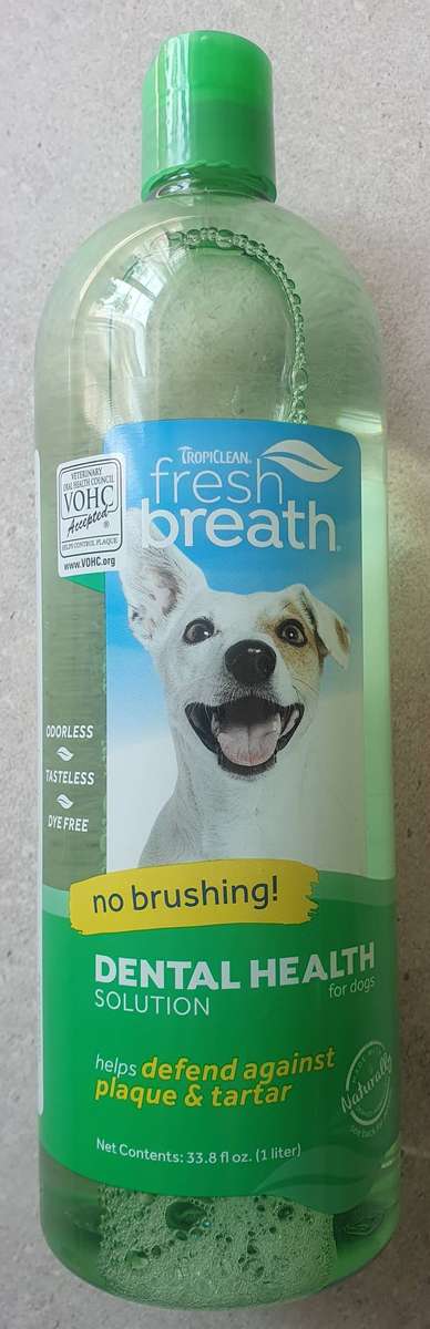Tropiclean Fresh Breath Water Additive For Dogs 1 litre