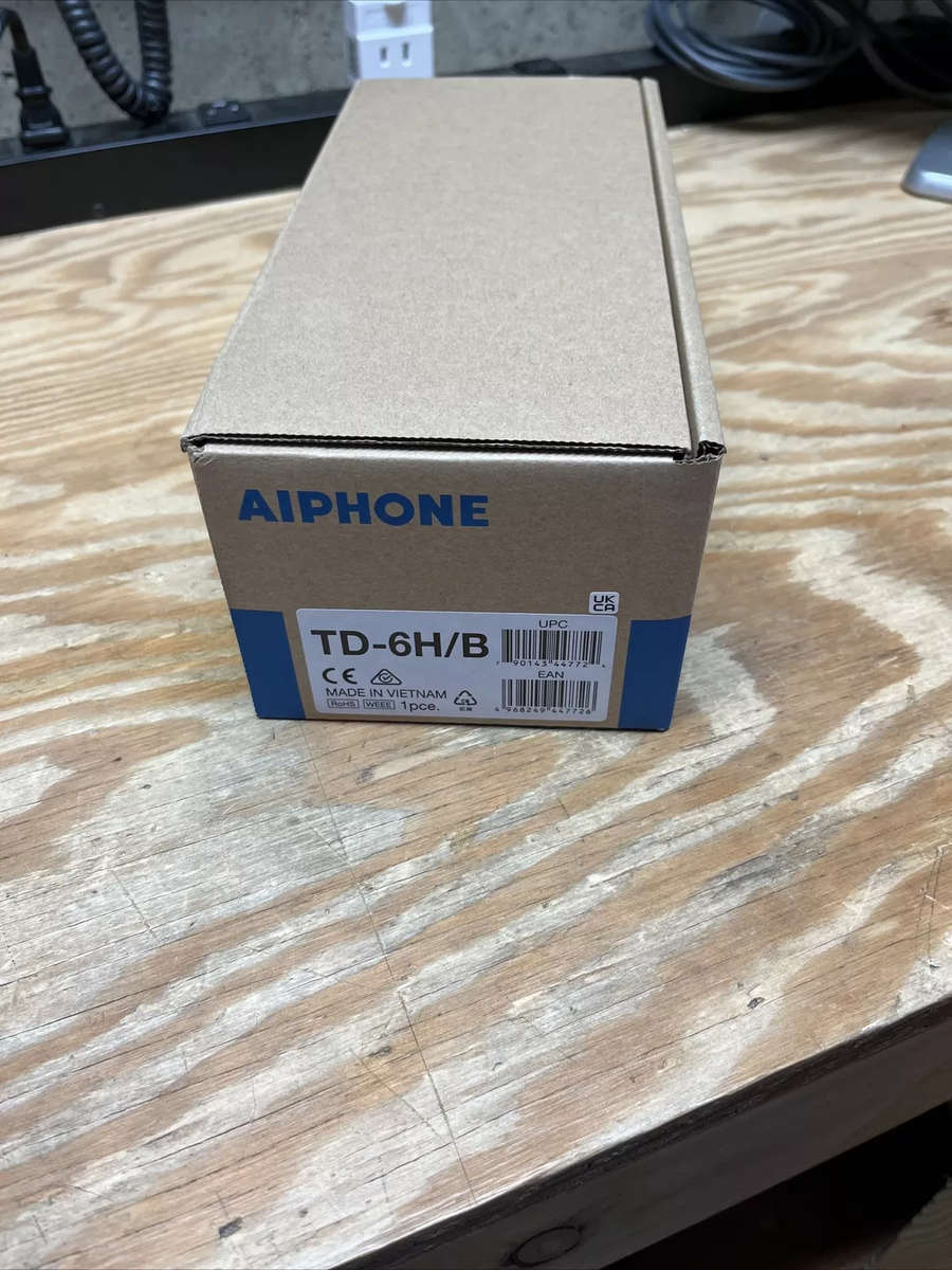 AIPHONE TD-6H 6 Call Handset Master Station {TD-6H/B}