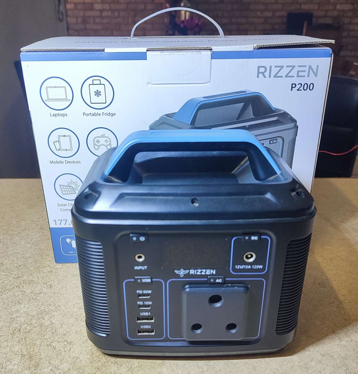 Rizzen 200W Portable Power Station