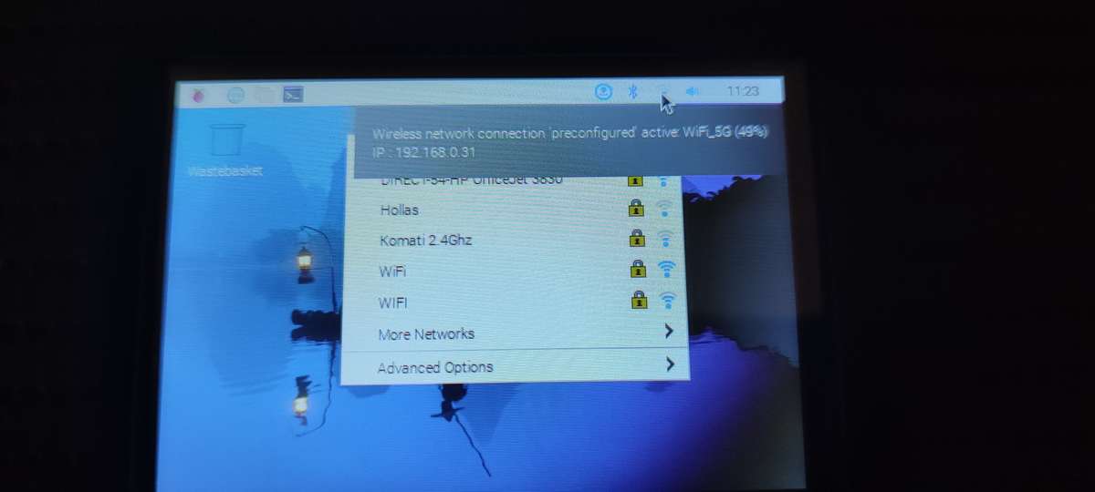 Raspberry Pi 4 model B with Touch Screen