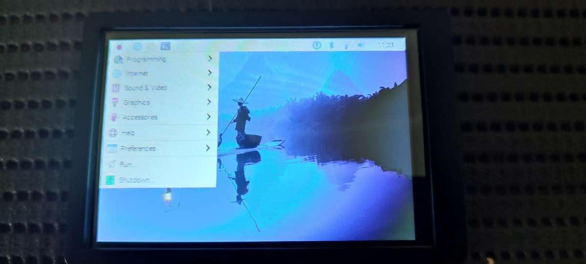Raspberry Pi 4 model B with Touch Screen