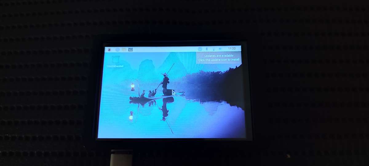 Raspberry Pi 4 model B with Touch Screen