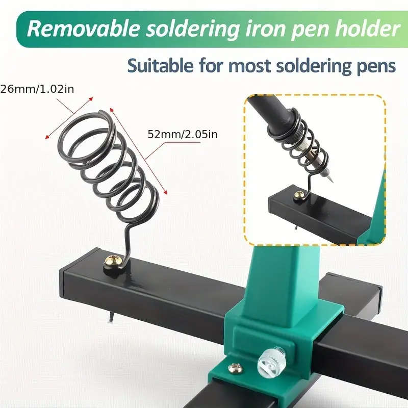 Adjustable PCB Holder Stand, Circuit Board Welding Clamp